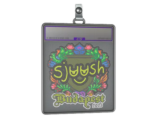 Sticker Slab | sjuush (Embroidered) | Budapest 2025