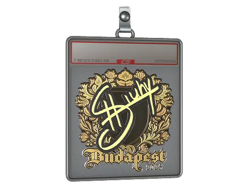 Sticker Slab | siuhy (Gold) | Budapest 2025