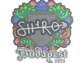 Sticker | sh1ro (Embroidered) | Budapest 2025 image