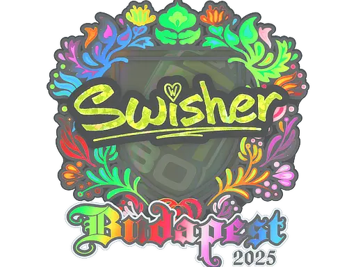 Sticker | Swisher (Holo) | Budapest 2025