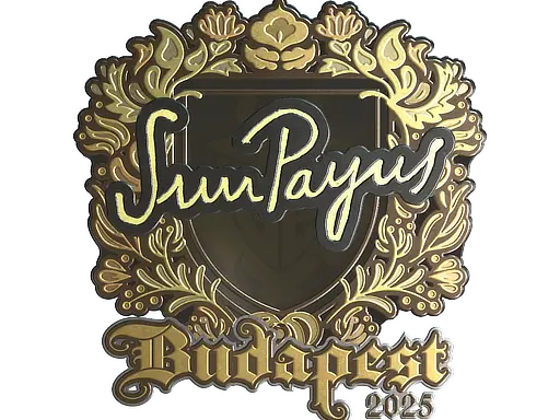 Sticker | SunPayus (Gold) | Budapest 2025