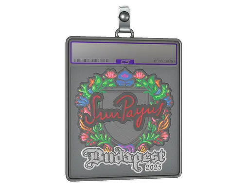 Sticker Slab | SunPayus (Embroidered) | Budapest 2025