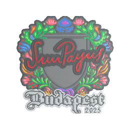 Sticker | SunPayus (Embroidered) | Budapest 2025 image