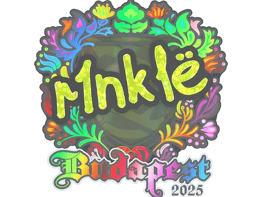 Sticker | r1nkle (Holo) | Budapest 2025