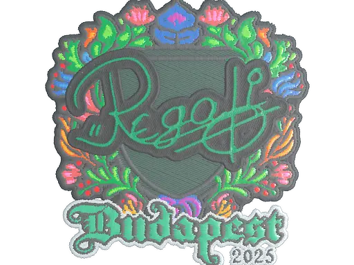 Sticker | regali (Embroidered) | Budapest 2025
