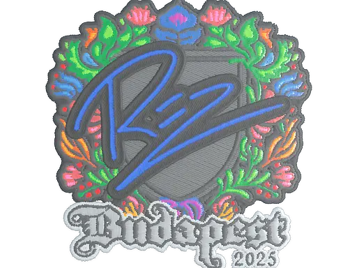 Sticker | REZ (Embroidered) | Budapest 2025