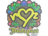 Sticker | ropz (Embroidered) | Budapest 2025 image