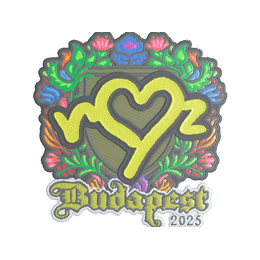 Sticker | ropz (Embroidered) | Budapest 2025 image