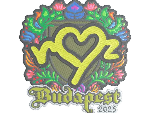 Sticker | ropz (Embroidered) | Budapest 2025
