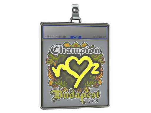 Sticker Slab | ropz (Champion) | Budapest 2025