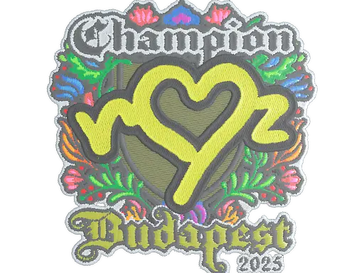 Sticker | ropz (Embroidered, Champion) | Budapest 2025