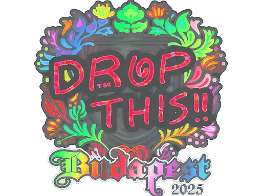Sticker | drop (Holo) | Budapest 2025