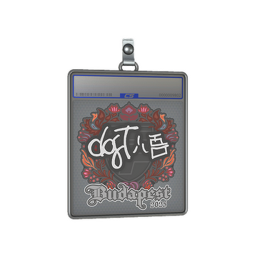 Sticker Slab | dgt | Budapest 2025