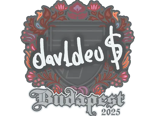 Sticker | dav1deuS | Budapest 2025