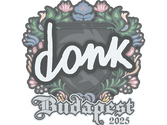 Sticker | donk | Budapest 2025 image