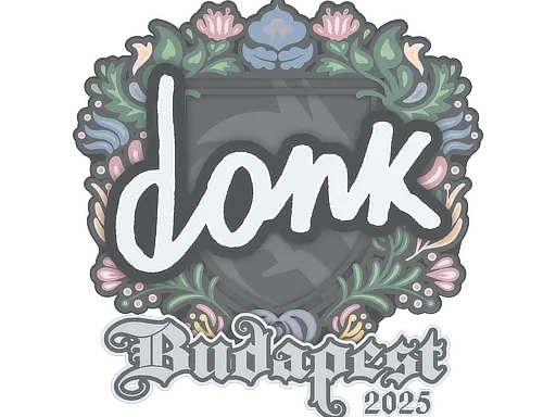 Sticker | donk | Budapest 2025