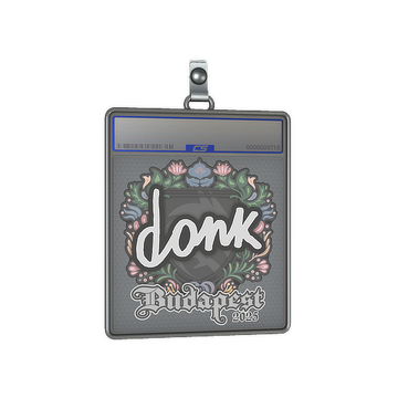 Sticker Slab | donk | Budapest 2025