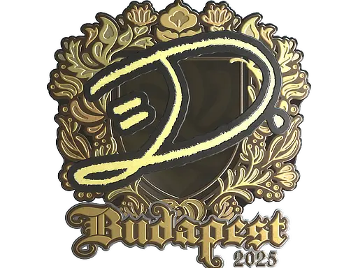 Sticker | dumau (Gold) | Budapest 2025
