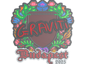 Sticker | Graviti (Embroidered) | Budapest 2025 image