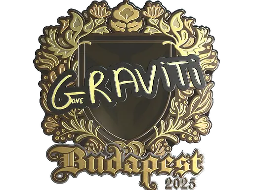Sticker | Graviti (Gold) | Budapest 2025