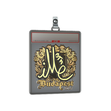 Sticker Slab | iM (Gold) | Budapest 2025