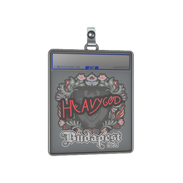 Sticker Slab | Heavygod | Budapest 2025 image