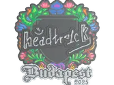 Sticker | headtr1ck (Embroidered) | Budapest 2025 image