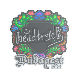 Sticker | headtr1ck (Embroidered) | Budapest 2025 image