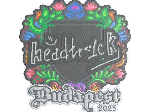 Sticker | headtr1ck (Embroidered) | Budapest 2025
