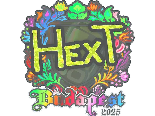 Sticker | HexT (Holo) | Budapest 2025
