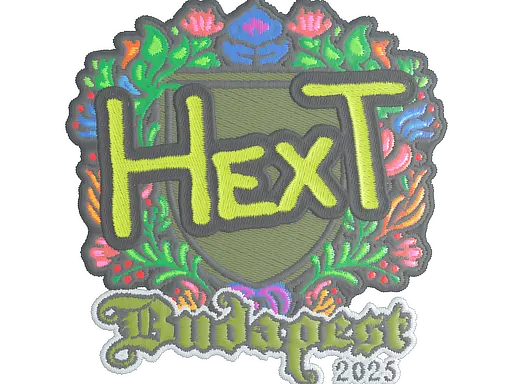 Sticker | HexT (Embroidered) | Budapest 2025
