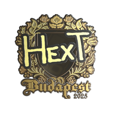 Sticker | HexT (Gold) | Budapest 2025