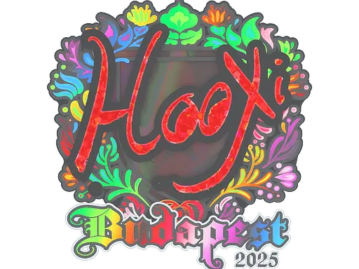 Sticker | HooXi (Holo) | Budapest 2025
