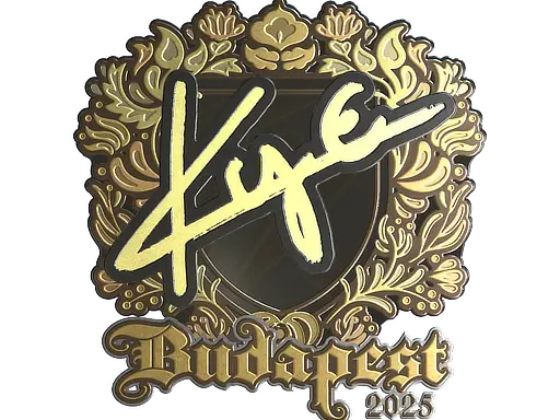 Sticker | kye (Gold) | Budapest 2025
