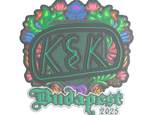 Sticker | kyousuke (Embroidered) | Budapest 2025