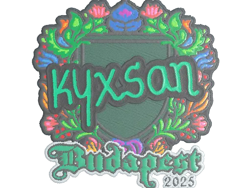 Sticker | kyxsan (Embroidered) | Budapest 2025