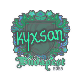 Sticker | kyxsan | Budapest 2025 image