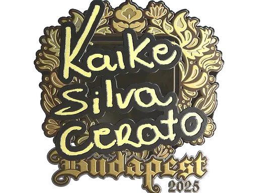 Sticker | KSCERATO (Gold) | Budapest 2025