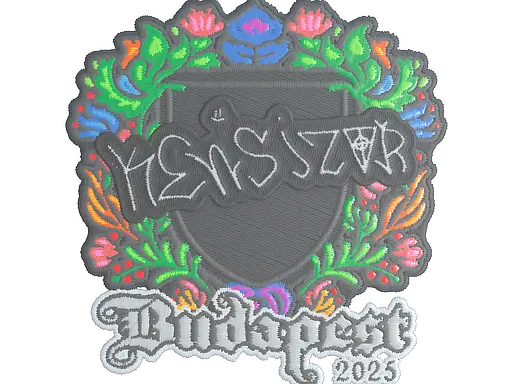 Sticker | kensizor (Embroidered) | Budapest 2025
