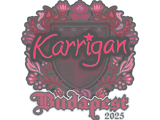 Sticker | karrigan | Budapest 2025