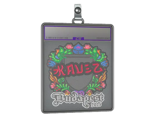 Sticker Slab | kauez (Embroidered) | Budapest 2025