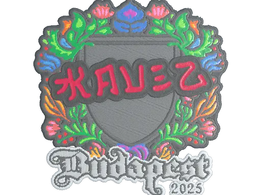 Sticker | kauez (Embroidered) | Budapest 2025