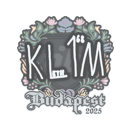 Sticker | kl1m | Budapest 2025 image