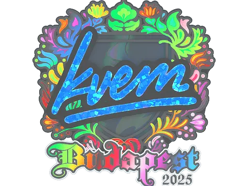Sticker | Kvem (Holo) | Budapest 2025