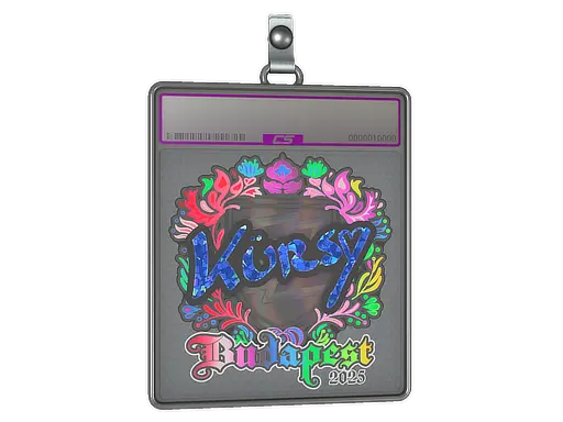 Sticker Slab | Kursy (Holo) | Budapest 2025