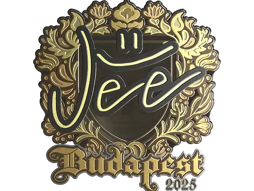 Sticker | Jee (Gold) | Budapest 2025