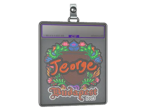 Sticker Slab | jeorge (Embroidered) | Budapest 2025