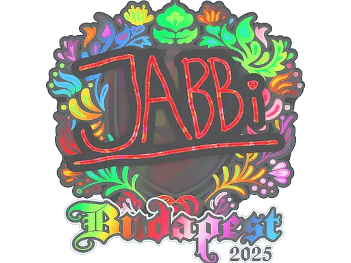 Sticker | jabbi (Holo) | Budapest 2025