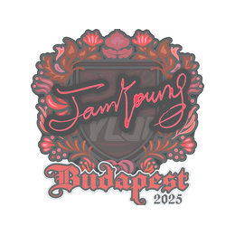 Sticker | JamYoung | Budapest 2025 image