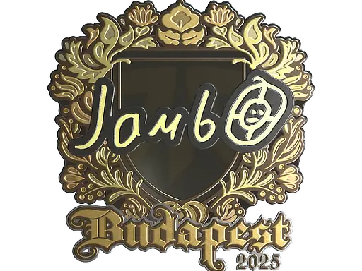 Sticker | jambo (Gold) | Budapest 2025
